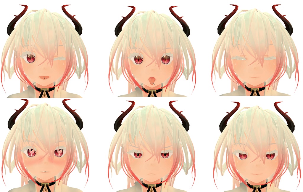 【VRC向け3Dモデル】アカシャ-Aakash-