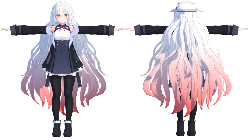 【桔梗用】すっごいロングヘアスタイル