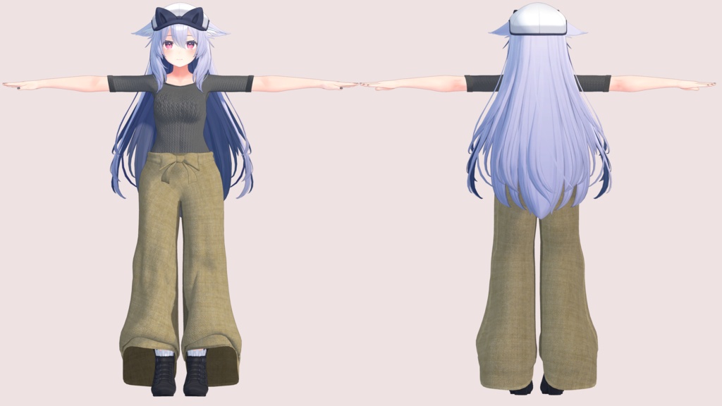 【桔梗用】ふゆミニセーター&だぼズボン