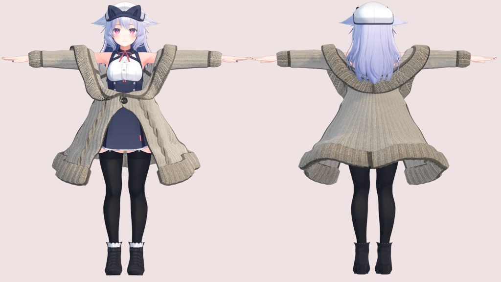 【桔梗用】デカめのカーディガン