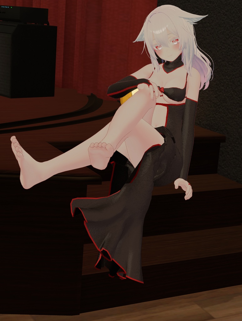 【桔梗用】ロングドレス