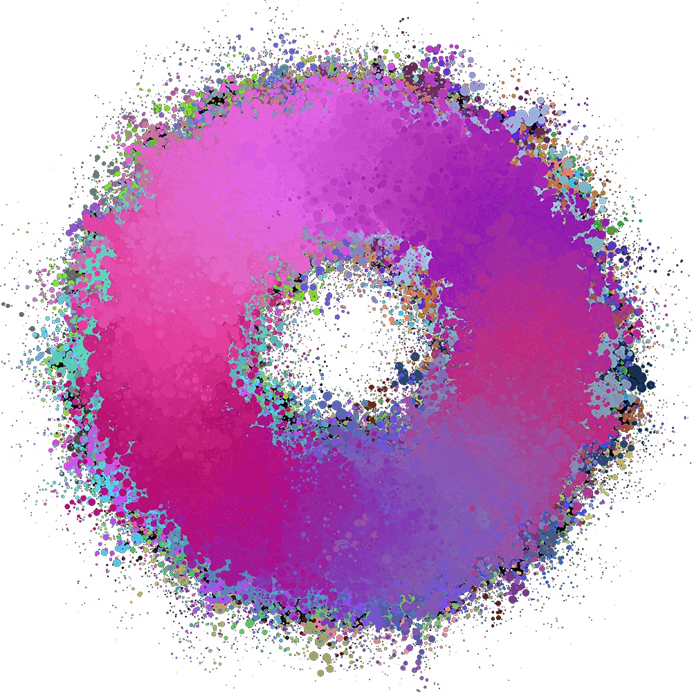 RGB Bubble Tshirt (White)