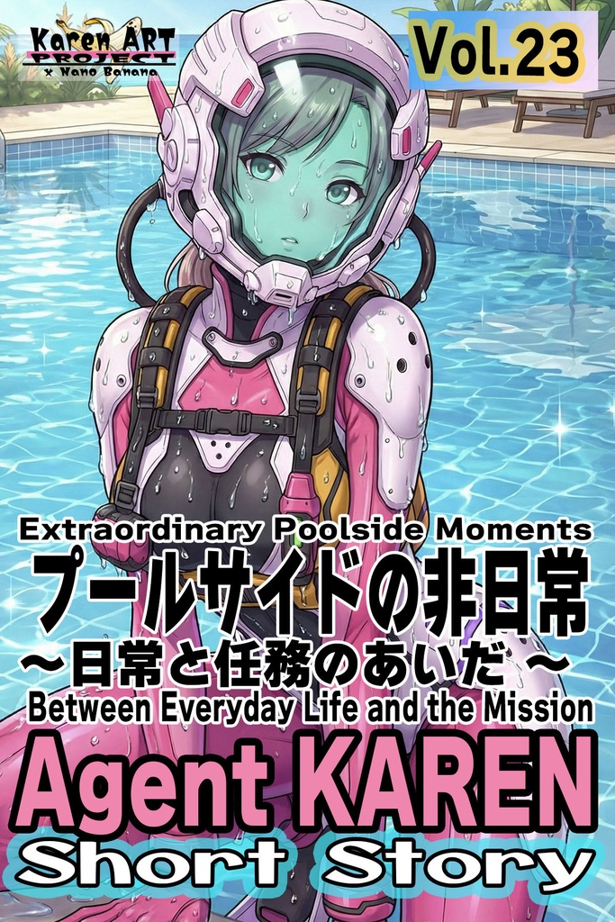 Agent Karen 小説Vol.23 プールサイドの非日常 Agent Karen Novel Vol.23  Extraordinary Poolside Moments