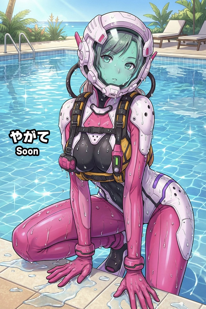 Agent Karen 小説Vol.23 プールサイドの非日常 Agent Karen Novel Vol.23 Extraordinary Poolside Moments