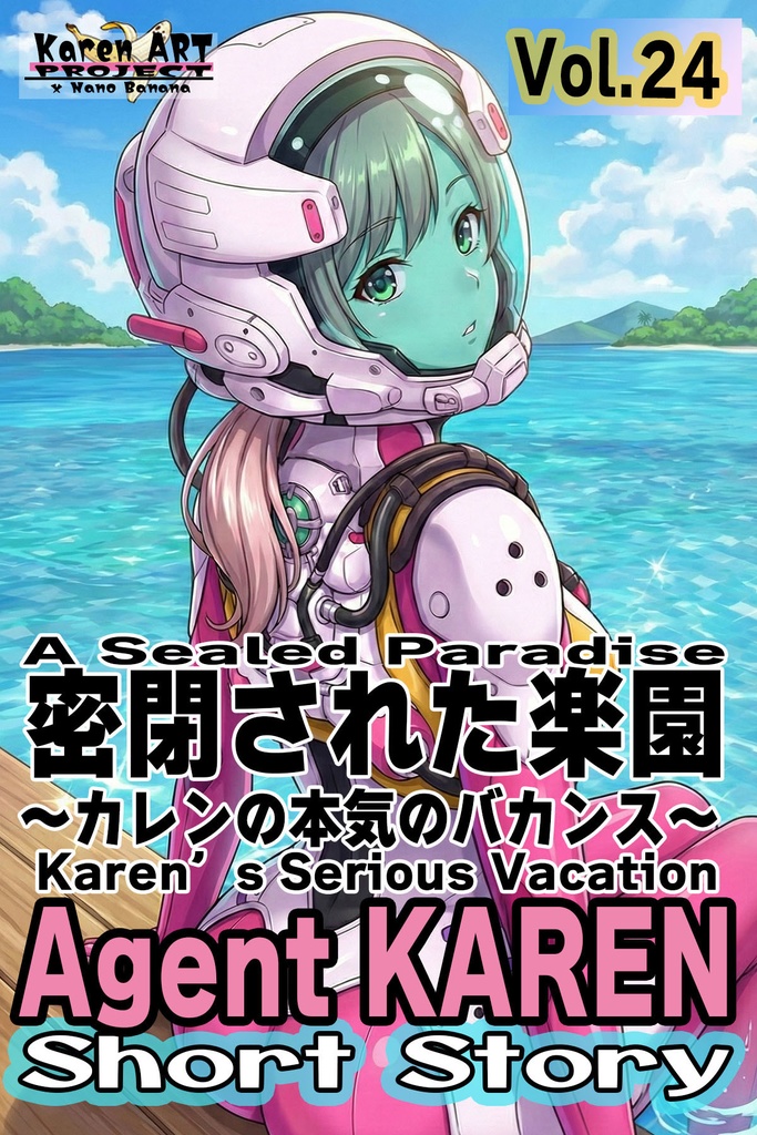 Agent Karen 小説Vol.24 密閉された楽園 Agent Karen Novel Vol.24 A Sealed Paradise