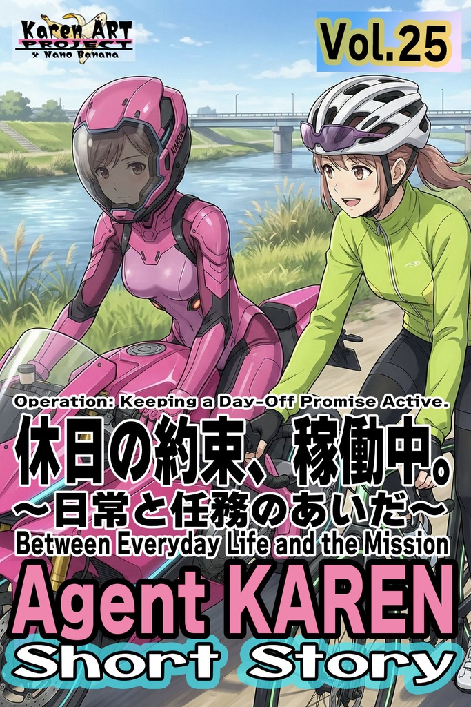 Agent Karen 小説Vol.25 休日の約束、稼働中。 Agent Karen Novel Vol.25 Operation: Keeping a Day-Off Promise Active.
