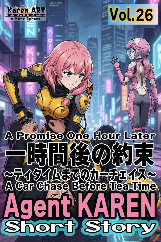 Agent Karen 小説Vol.26 一時間後の約束 Agent Karen Novel Vol.26 A Promise One Hour Later