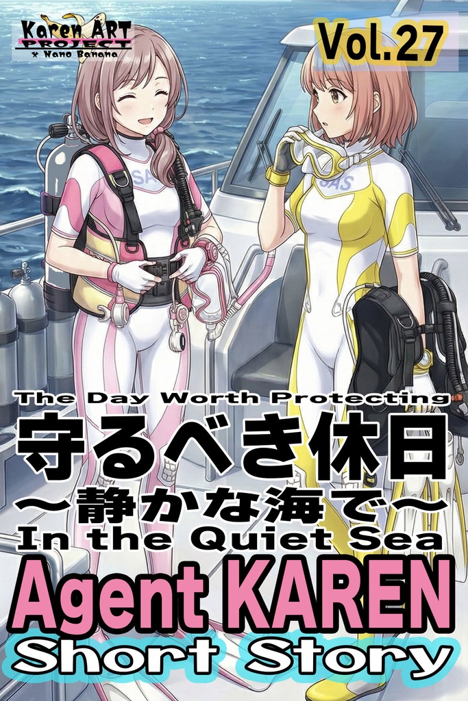 Agent Karen 小説Vol.27 守るべき休日 Agent Karen Novel Vol.27 The Day Worth Protecting