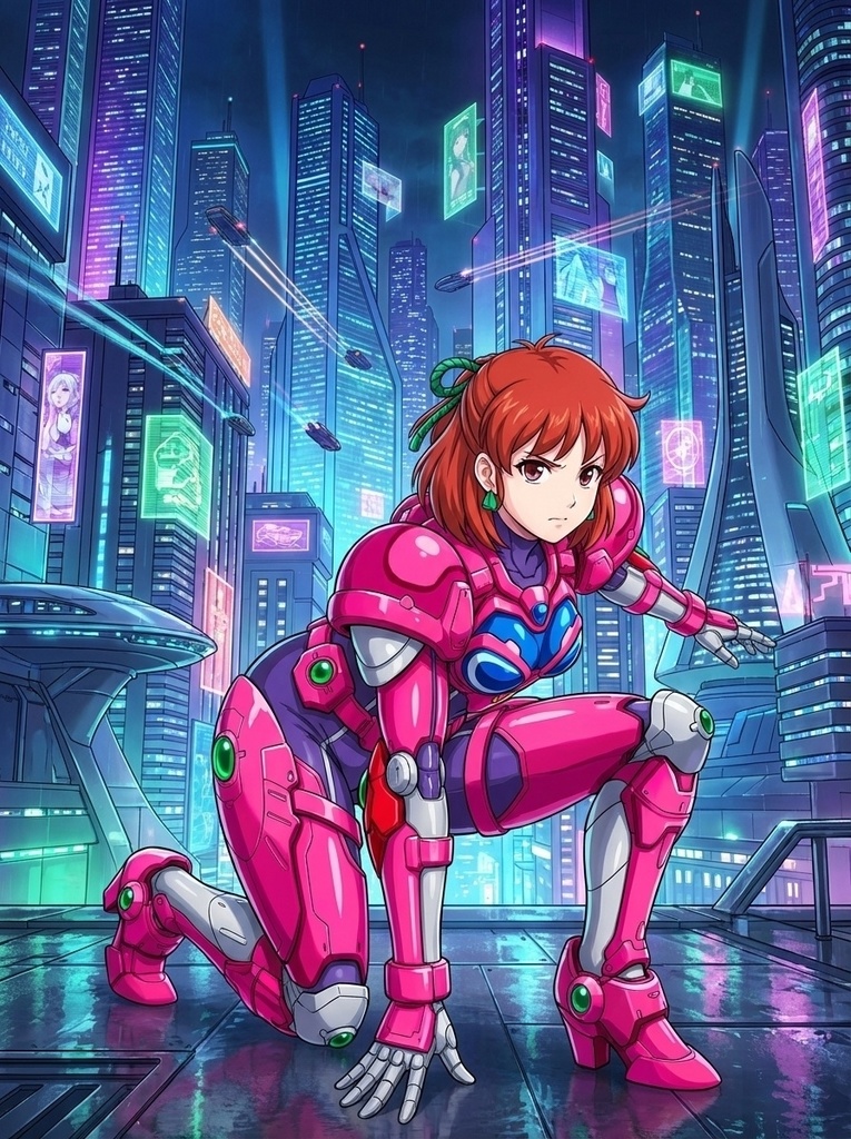 装備系女子 Vol.3 アニス・ファーム【超音戦士ボーグマン】 Gear-loving girls Vol.3 - Anice Farm【Sonic Soldier Borgman】