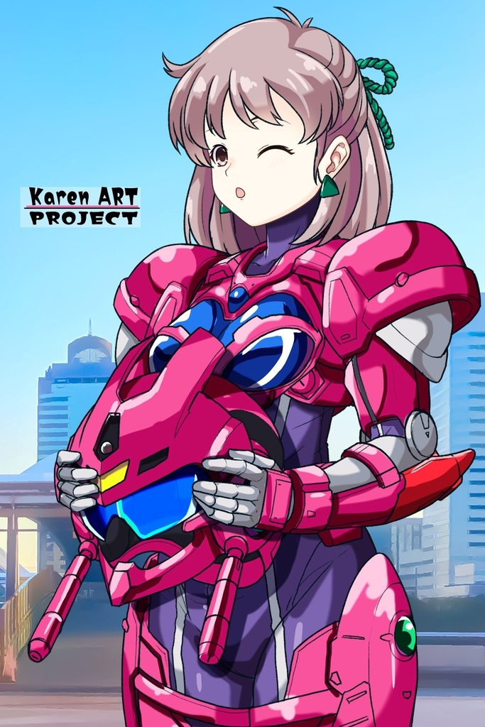 装備系女子 Vol.3 アニス・ファーム【超音戦士ボーグマン】 Gear-loving girls Vol.3 - Anice Farm【Sonic Soldier Borgman】