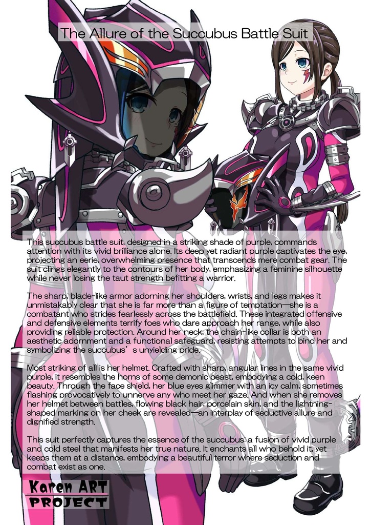 装備系女子 Vol.7 サキュバス【特捜戦隊デカレンジャー】 Gear-loving girls Vol.7 - Succubus【Power Rangers Tokusou Sentai Dekaranger】