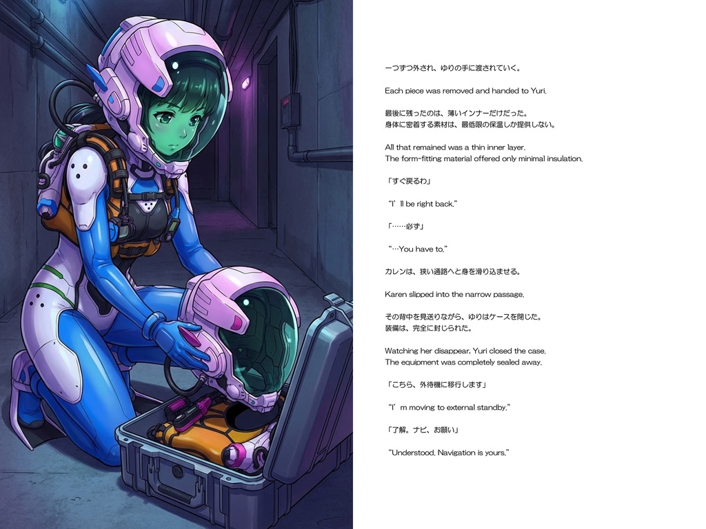 Agent Karen 小説Vol.28 静かな潜航、確かな帰路 Agent Karen Novel Vol.28 Silent Descent, Certain Return