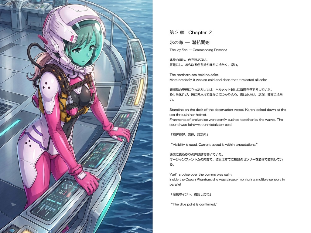 Agent Karen 小説Vol.28 静かな潜航、確かな帰路 Agent Karen Novel Vol.28 Silent Descent, Certain Return