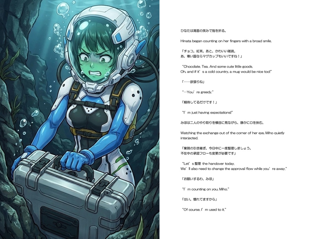 Agent Karen 小説Vol.28 静かな潜航、確かな帰路 Agent Karen Novel Vol.28 Silent Descent, Certain Return