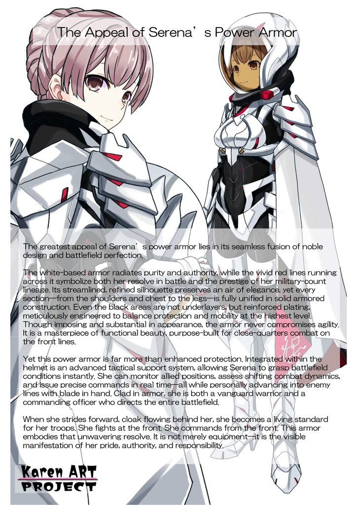 装備系女子 Vol.13 セレナ【目覚めたら最強装備と宇宙船持ち】 Gear-loving girls Vol.13 - Serena【Reborn as a Space Mercenary】