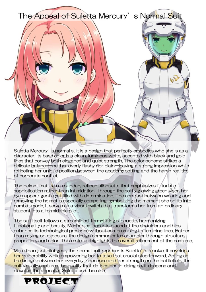 装備系女子 Vol.15 スレッタ・マーキュリー【機動戦士ガンダム水星の魔女】 Gear-loving girls Vol.15 - Sletta Mercury【Mobile Suit Gundam Mercury Witch 】