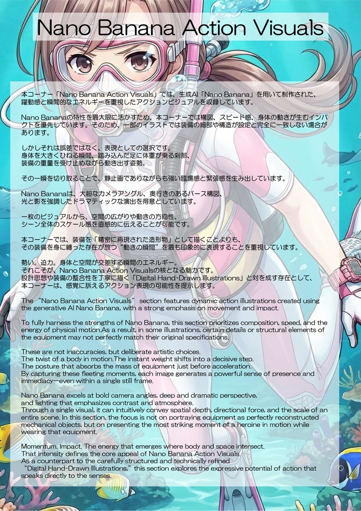 潜水女子 Vol.1 SAS ダイビング装備【水中を泳ぐ女性の美】 Diving Girls Vol.1 - SAS Diving Gear【The Beauty of Women Swimming Underwater】