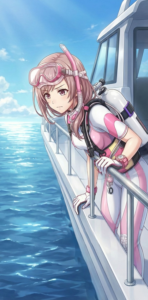 潜水女子 Vol.1 SAS ダイビング装備【水中を泳ぐ女性の美】 Diving Girls Vol.1 - SAS Diving Gear【The Beauty of Women Swimming Underwater】