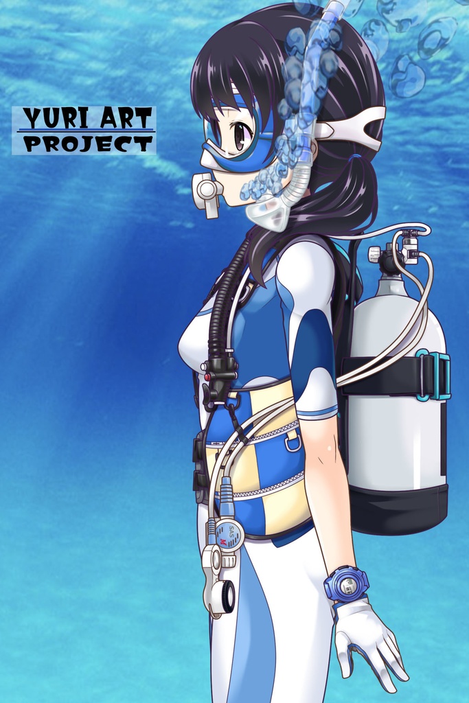 潜水女子 Vol.2 SAS ダイビング装備【水中を泳ぐ女性の美】 Diving Girls Vol.2 - SAS Diving Gear【The Beauty of Women Swimming Underwater】