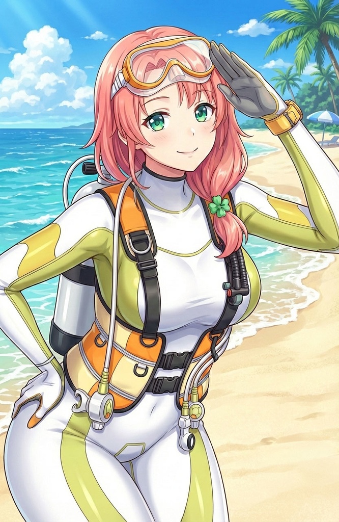 潜水女子 Vol.3 SAS ダイビング装備【水中を泳ぐ女性の美】 Diving Girls Vol.3 - SAS Diving Gear【The Beauty of Women Swimming Underwater】