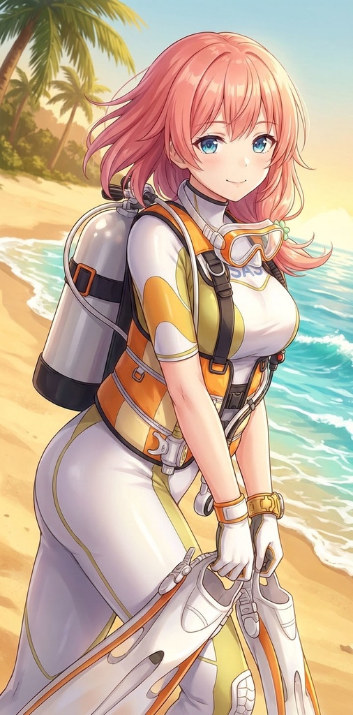 潜水女子 Vol.3 SAS ダイビング装備【水中を泳ぐ女性の美】 Diving Girls Vol.3 - SAS Diving Gear【The Beauty of Women Swimming Underwater】