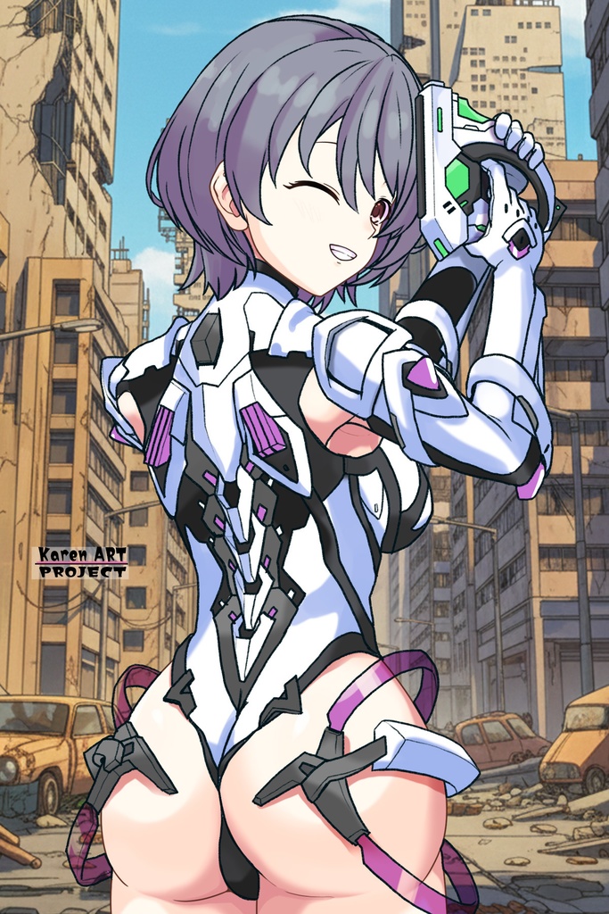 装備系女子 Vol.21 ペネム Part1【楽園追放 心のレゾナンス】 Gear-loving girls Vol.21 - Penemue Part1【Expelled from Paradise: Resonance of the Heart】