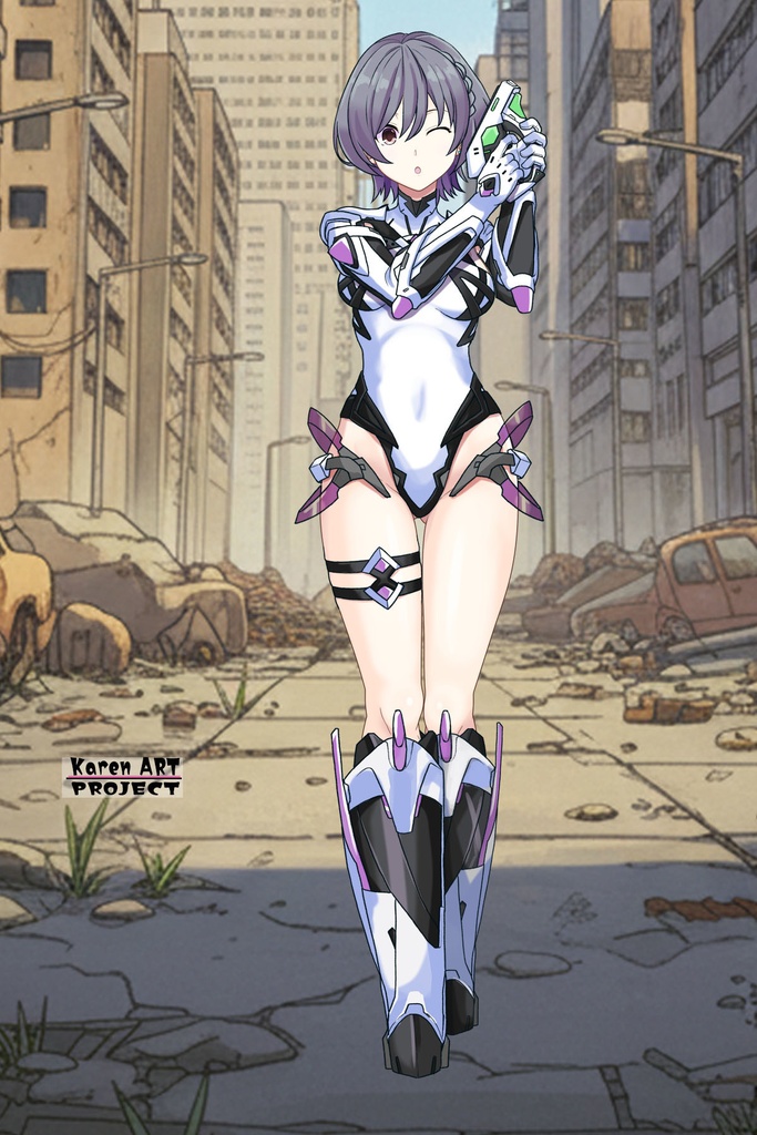 装備系女子 Vol.21 ペネム Part1【楽園追放 心のレゾナンス】 Gear-loving girls Vol.21 - Penemue Part1【Expelled from Paradise: Resonance of the Heart】