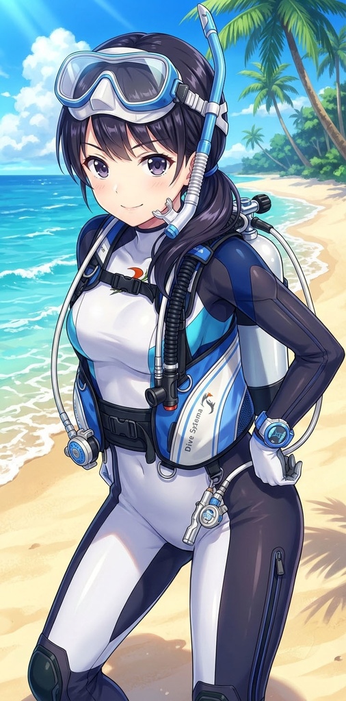 潜水女子 Vol.6 BISM-GEAR+BISM-WetSuit【水中を泳ぐ女性の美】 Diving Girls Vol.6 - BISM-GEAR+BISM-WetSuit【The Beauty of Women Swimming Underwater】