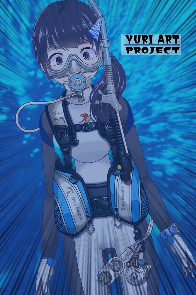 潜水女子 Vol.6 BISM-GEAR+BISM-WetSuit【水中を泳ぐ女性の美】 Diving Girls Vol.6 - BISM-GEAR+BISM-WetSuit【The Beauty of Women Swimming Underwater】