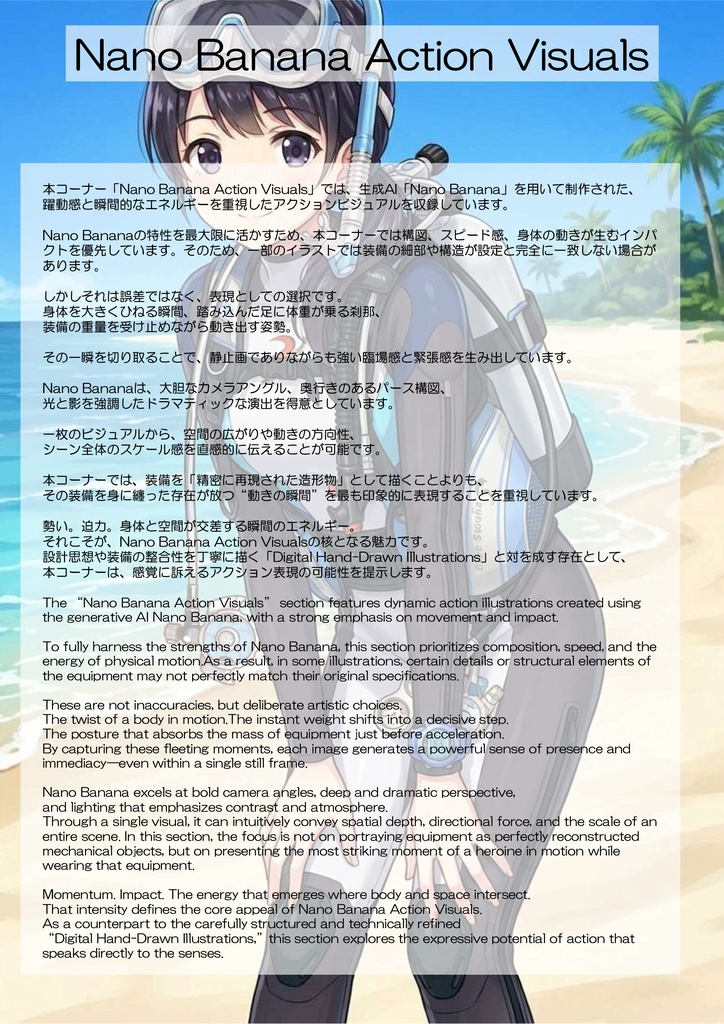 潜水女子 Vol.6 BISM-GEAR+BISM-WetSuit【水中を泳ぐ女性の美】 Diving Girls Vol.6 - BISM-GEAR+BISM-WetSuit【The Beauty of Women Swimming Underwater】