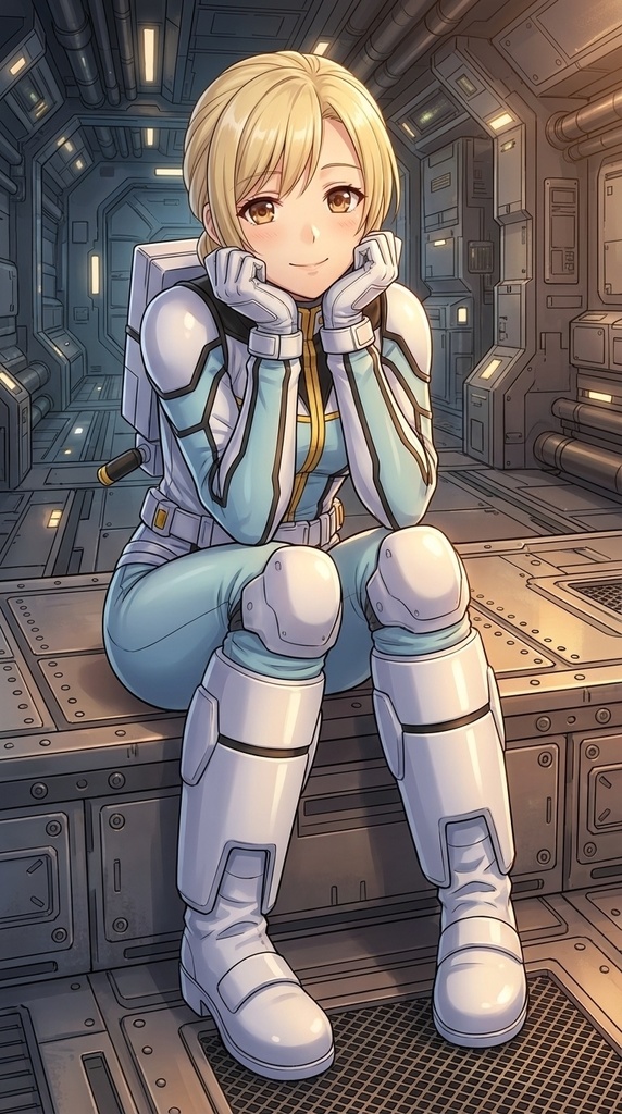 装備系女子 Vol.24 クロエ・クローチェ【機動戦士ガンダム】 Gear-loving girls Vol.24 - Chloe Croce【Mobile Suit Gundam】