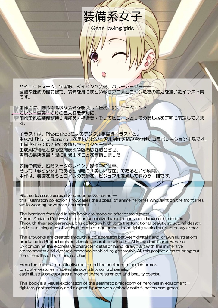 装備系女子 Vol.24 クロエ・クローチェ【機動戦士ガンダム】 Gear-loving girls Vol.24 - Chloe Croce【Mobile Suit Gundam】