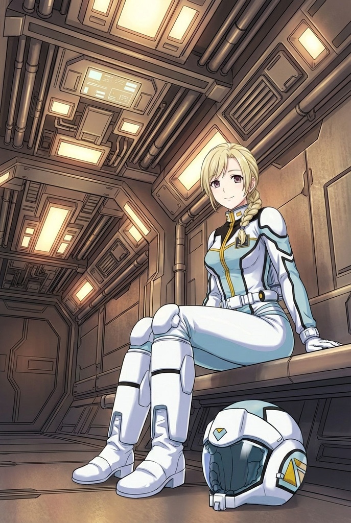 装備系女子 Vol.24 クロエ・クローチェ【機動戦士ガンダム】 Gear-loving girls Vol.24 - Chloe Croce【Mobile Suit Gundam】