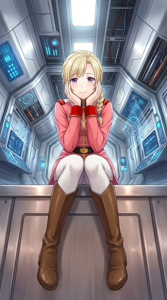 装備系女子 Vol.24 クロエ・クローチェ【機動戦士ガンダム】 Gear-loving girls Vol.24 - Chloe Croce【Mobile Suit Gundam】