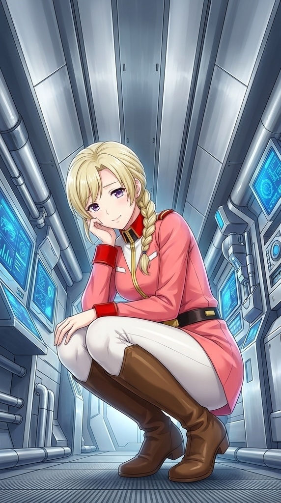 装備系女子 Vol.24 クロエ・クローチェ【機動戦士ガンダム】 Gear-loving girls Vol.24 - Chloe Croce【Mobile Suit Gundam】