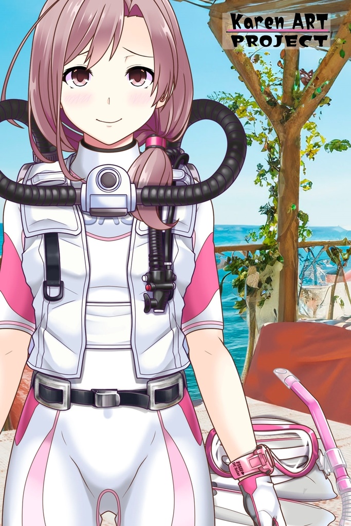 潜水女子 Vol.7 FIENO-GEAR+SAS-WetSuit【水中を泳ぐ女性の美】 Diving Girls Vol.7 - FIENO-GEAR+SAS-WetSuit【The Beauty of Women Swimming Underwater】