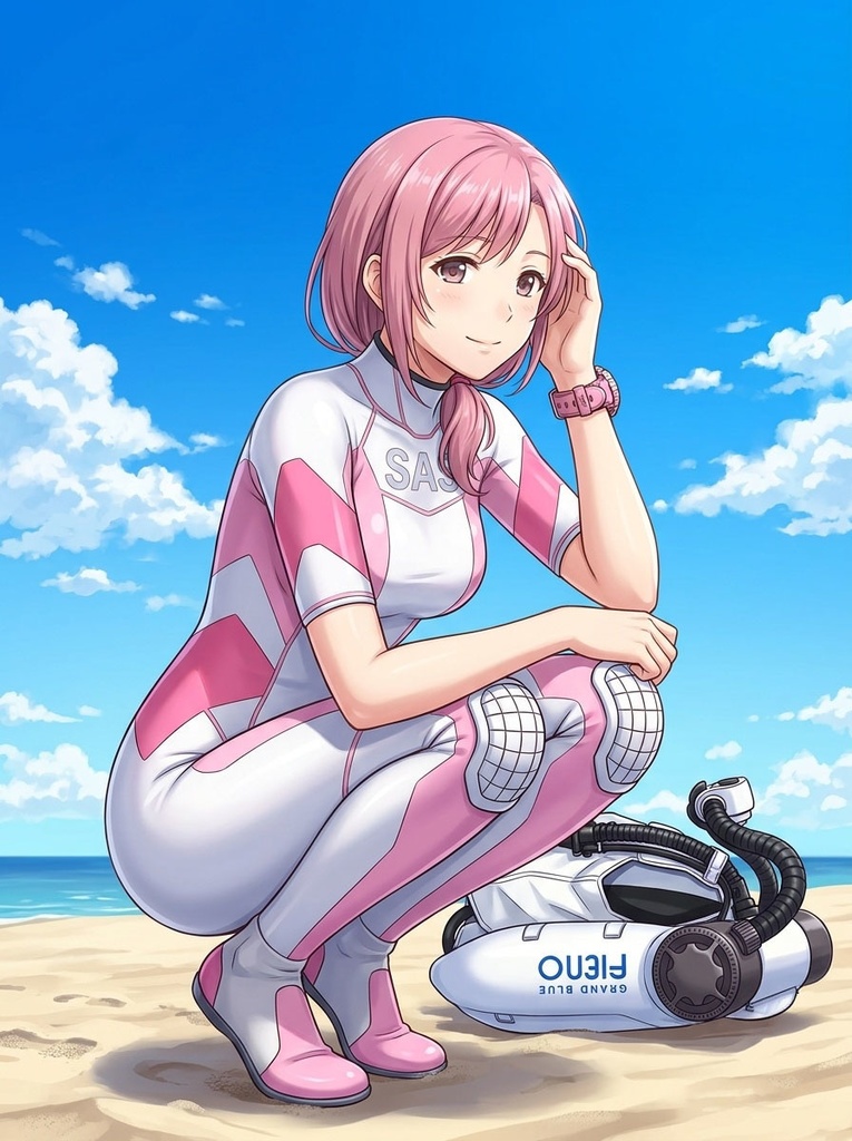 潜水女子 Vol.7 FIENO-GEAR+SAS-WetSuit【水中を泳ぐ女性の美】 Diving Girls Vol.7 - FIENO-GEAR+SAS-WetSuit【The Beauty of Women Swimming Underwater】