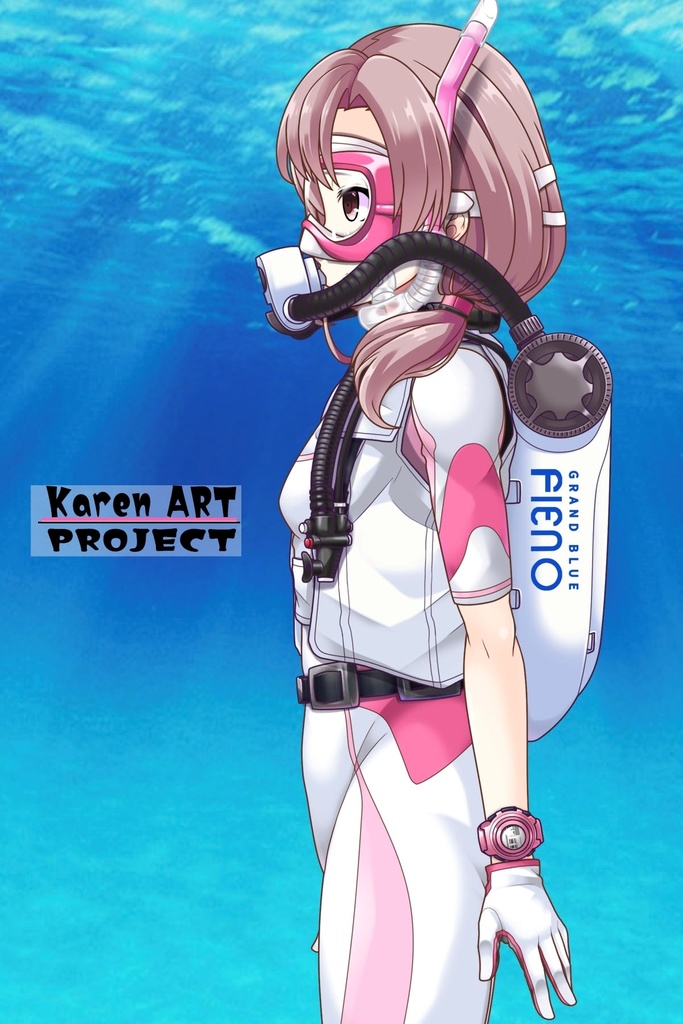 潜水女子 Vol.7 FIENO-GEAR+SAS-WetSuit【水中を泳ぐ女性の美】 Diving Girls Vol.7 - FIENO-GEAR+SAS-WetSuit【The Beauty of Women Swimming Underwater】