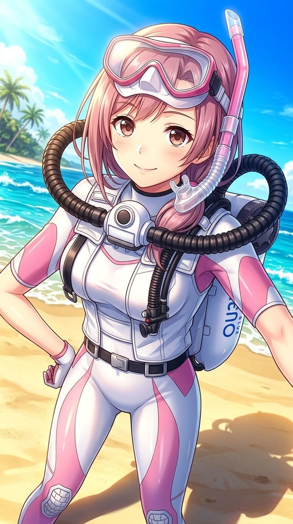 潜水女子 Vol.7 FIENO-GEAR+SAS-WetSuit【水中を泳ぐ女性の美】 Diving Girls Vol.7 - FIENO-GEAR+SAS-WetSuit【The Beauty of Women Swimming Underwater】