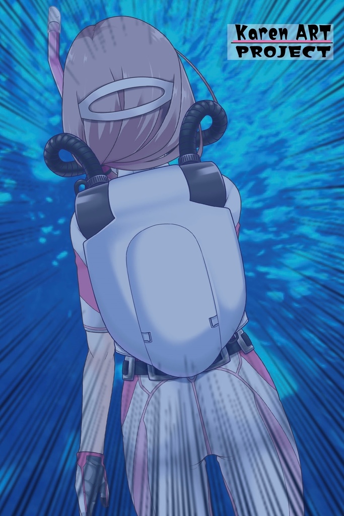 潜水女子 Vol.7 FIENO-GEAR+SAS-WetSuit【水中を泳ぐ女性の美】 Diving Girls Vol.7 - FIENO-GEAR+SAS-WetSuit【The Beauty of Women Swimming Underwater】