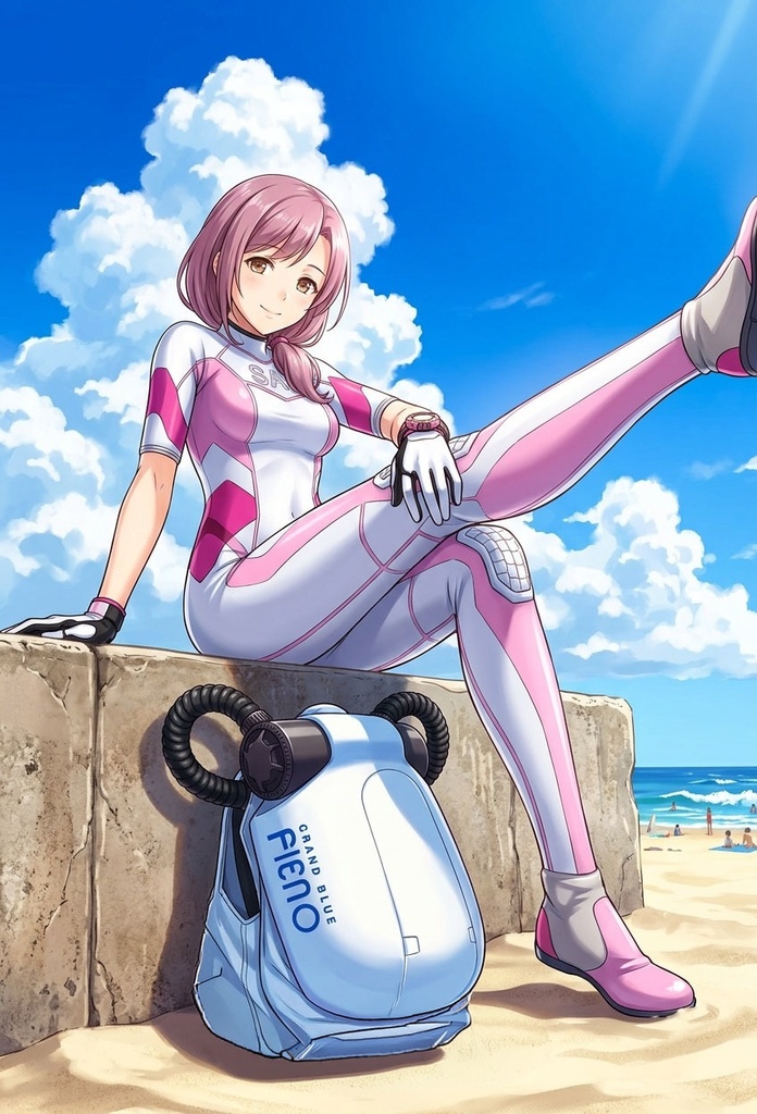 潜水女子 Vol.7 FIENO-GEAR+SAS-WetSuit【水中を泳ぐ女性の美】 Diving Girls Vol.7 - FIENO-GEAR+SAS-WetSuit【The Beauty of Women Swimming Underwater】