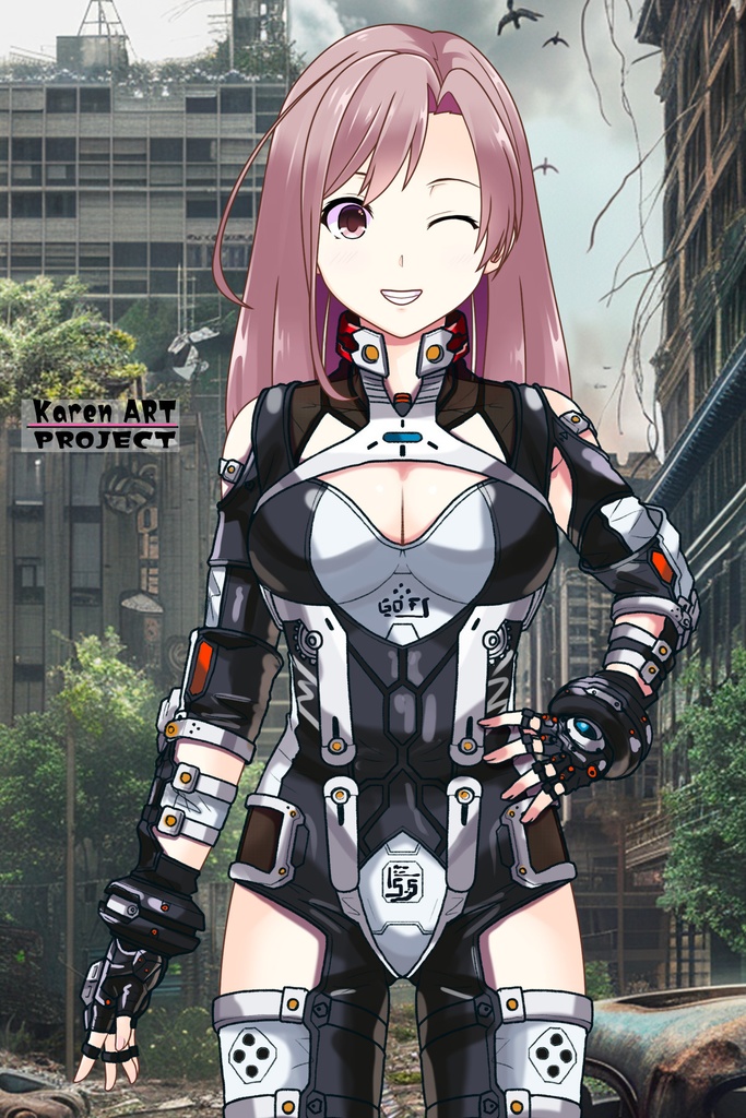 装備系女子 Vol.27 アイアンガール【鋼鉄の救世主降臨】 Gear-loving girls Vol.27 - Iron Girl【The arrival of the steel savior】