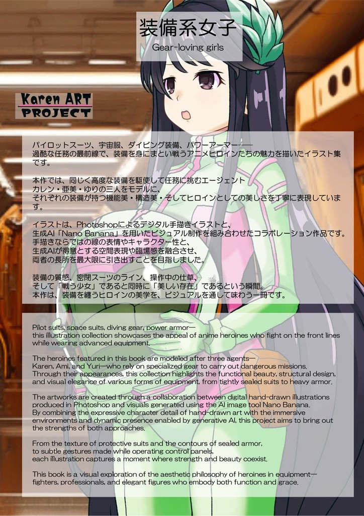 装備系女子 Vol.28 ニノチカ【エルドライブ】 Gear-loving girls Vol.28 - Ninotchka【ēlDLIVE】