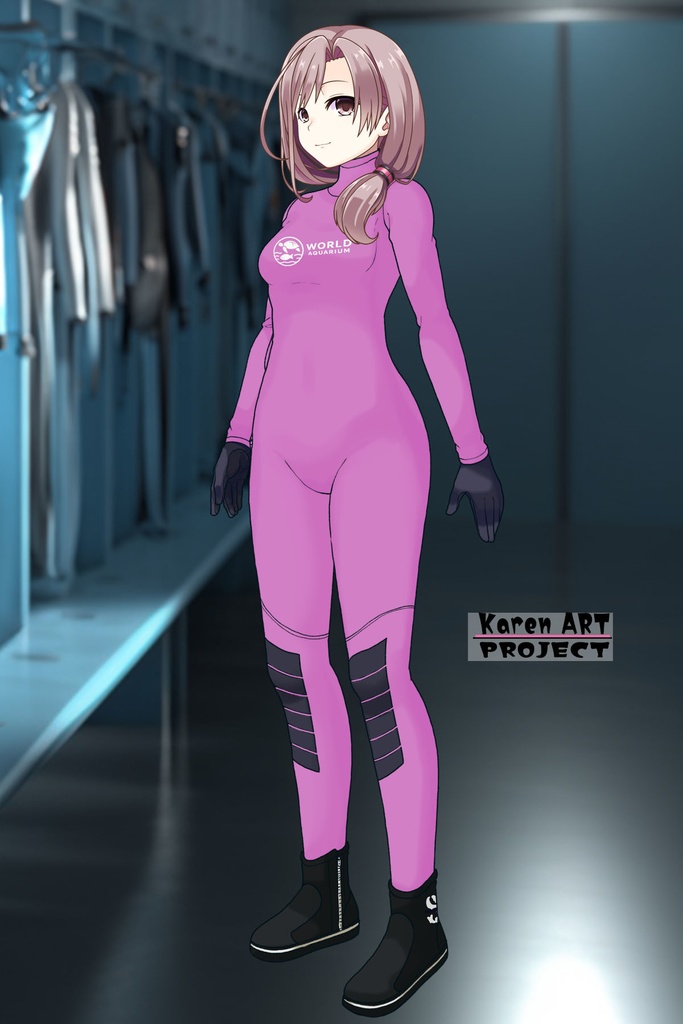 潜水女子 Vol.9 OCEAN REEF Full Face Mask-Diving GEAR【水中を泳ぐ女性の美】 Diving Girls Vol.9 - OCEAN REEF Full Face Mask-Diving GEAR【The Beauty of Women Swimming Underwater】