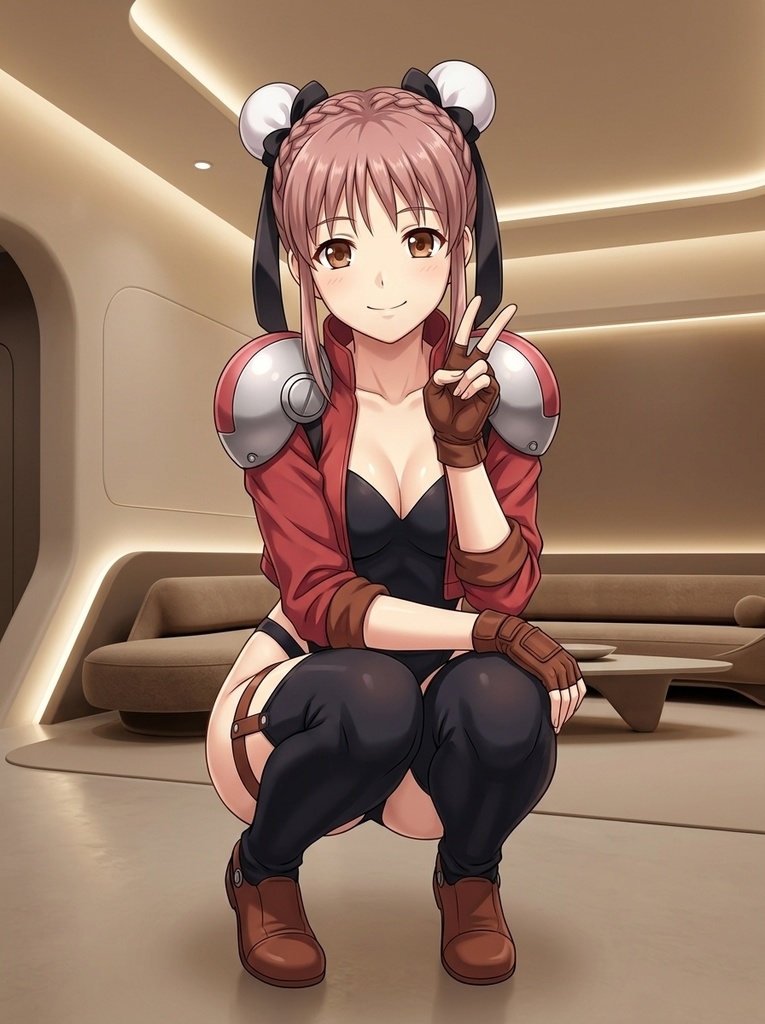 装備系女子 Vol.34 サハリ Part1【創世機士ガイアース】 Gear-loving girls Vol.34 - Sahari Part1【Genesis Survivor Gaiarth】