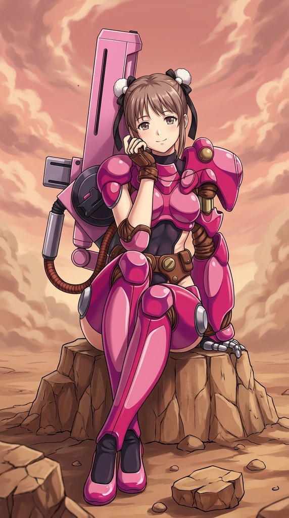 装備系女子 Vol.34 サハリ Part1【創世機士ガイアース】 Gear-loving girls Vol.34 - Sahari Part1【Genesis Survivor Gaiarth】