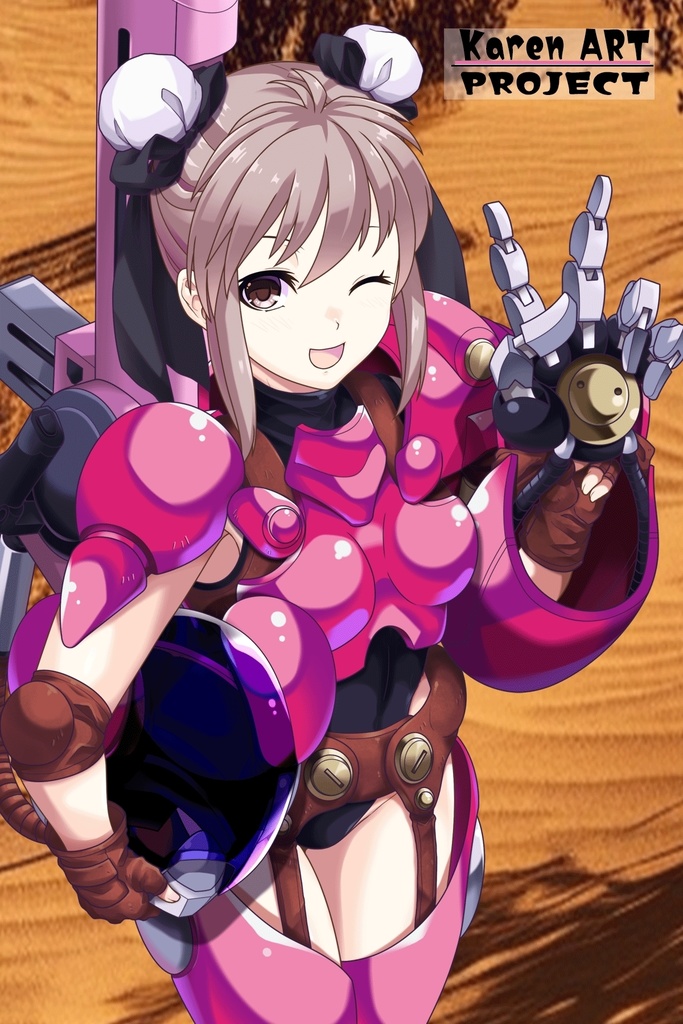 装備系女子 Vol.34 サハリ Part1【創世機士ガイアース】 Gear-loving girls Vol.34 - Sahari Part1【Genesis Survivor Gaiarth】