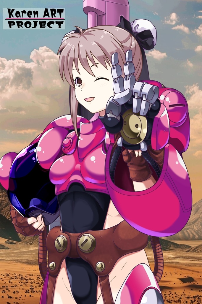 装備系女子 Vol.34 サハリ Part1【創世機士ガイアース】 Gear-loving girls Vol.34 - Sahari Part1【Genesis Survivor Gaiarth】