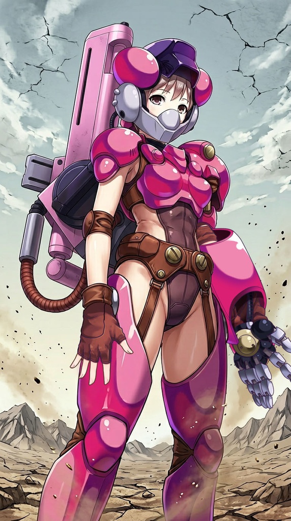 装備系女子 Vol.34 サハリ Part1【創世機士ガイアース】 Gear-loving girls Vol.34 - Sahari Part1【Genesis Survivor Gaiarth】