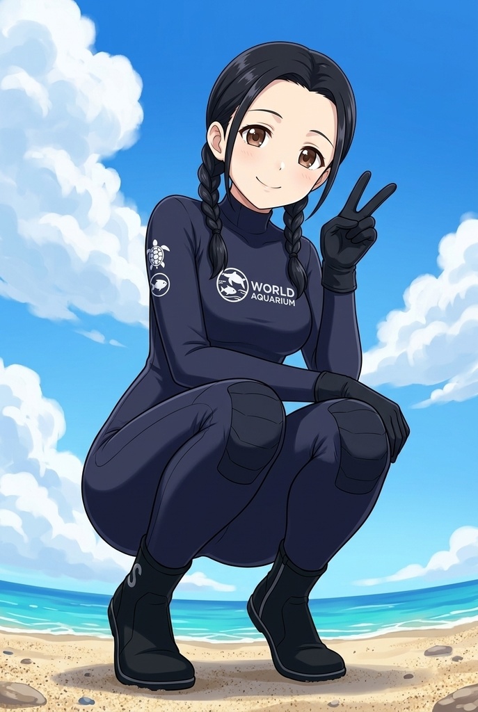 潜水女子 Vol.11 OCEAN REEF Full Face Mask-Diving GEAR【水中を泳ぐ女性の美】 Diving Girls Vol.11 - OCEAN REEF Full Face Mask-Diving GEAR【The Beauty of Women Swimming Underwater】
